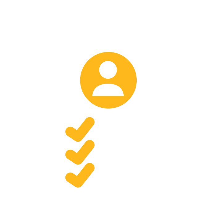 icon of a hospital representing clinical placement support services for the online nursing programs at Baylor University Online