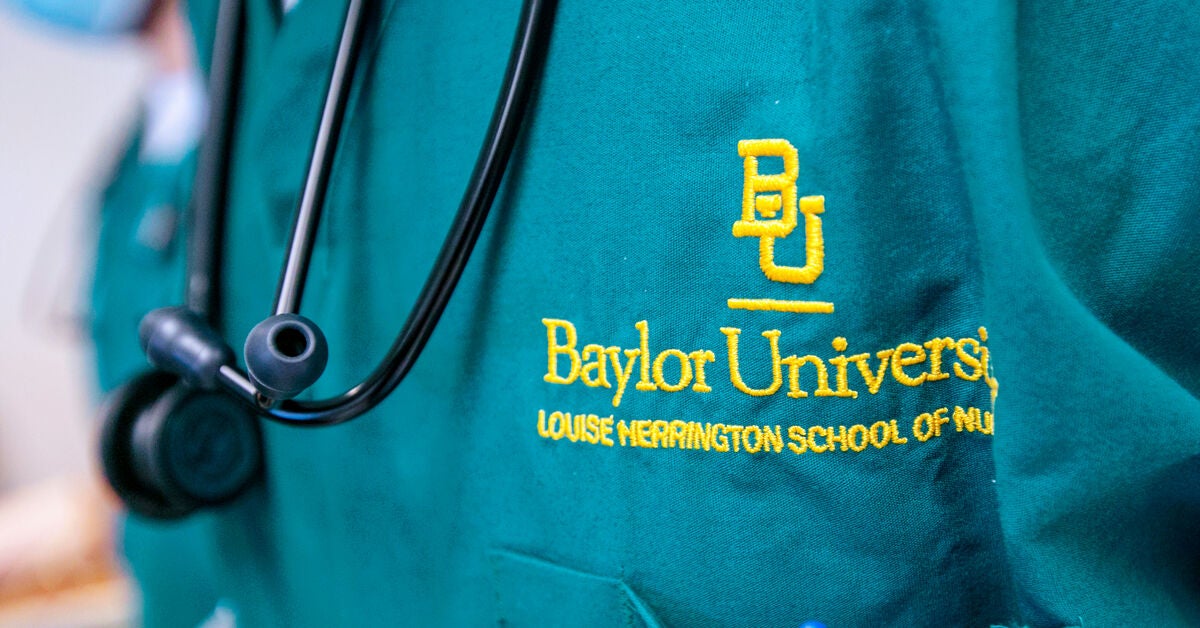 Baylor University nurse